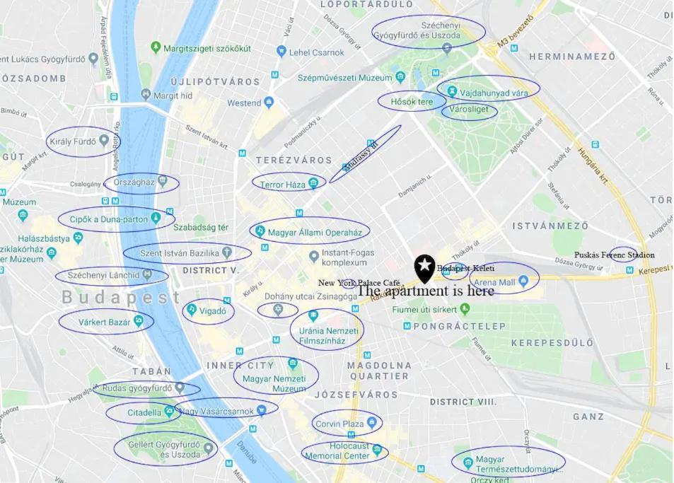 Keleti Center Big Flat Bedroom Private Use * Budapest